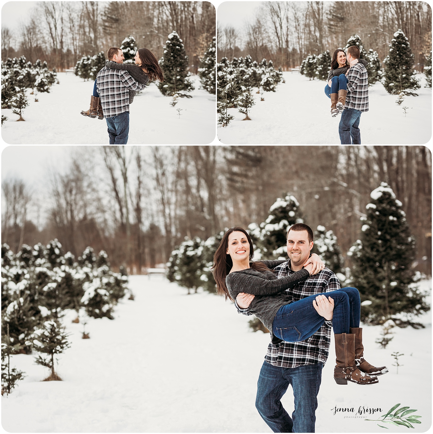 Candid Couple Session Photography Vermont - Jenna Brisson Photography