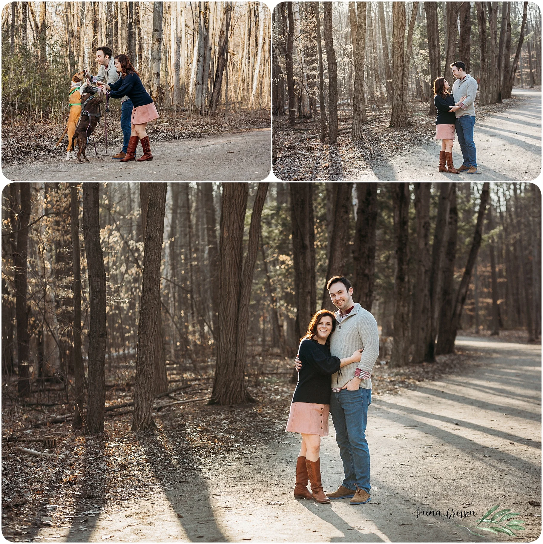 Vermont Wedding Photographer Jenna Brisson Photography - Red Rocks Park Burlington Vt