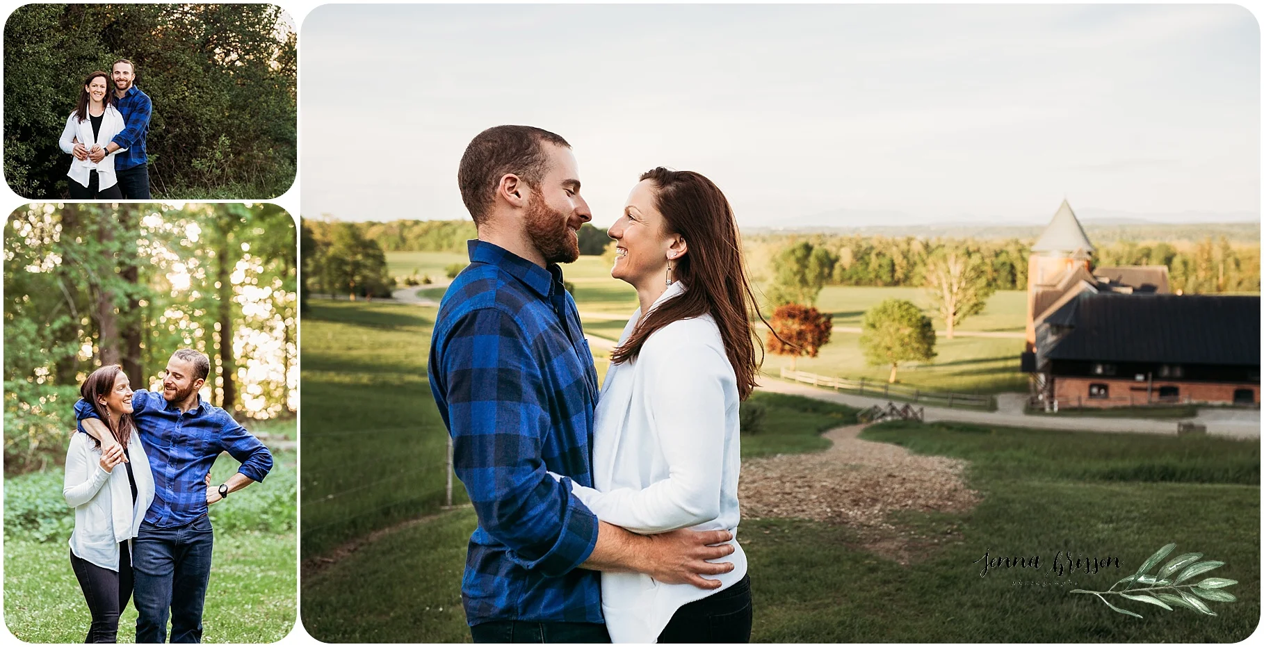 Shelburne Farms Engagement - Jenna Brisson Photography