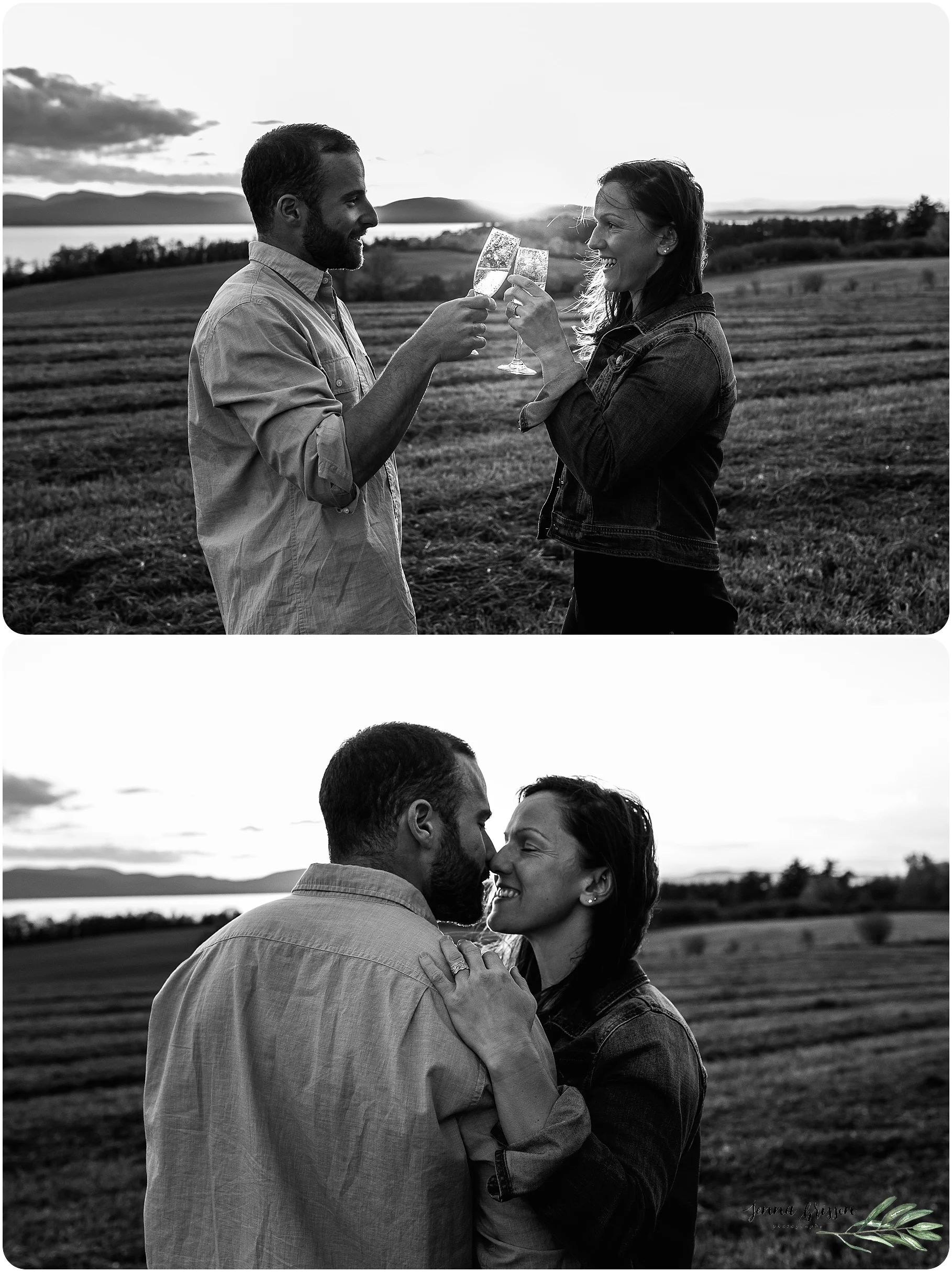 Shelburne Farms Vermont Engagement Session 1 - Jenna Brisson Photography