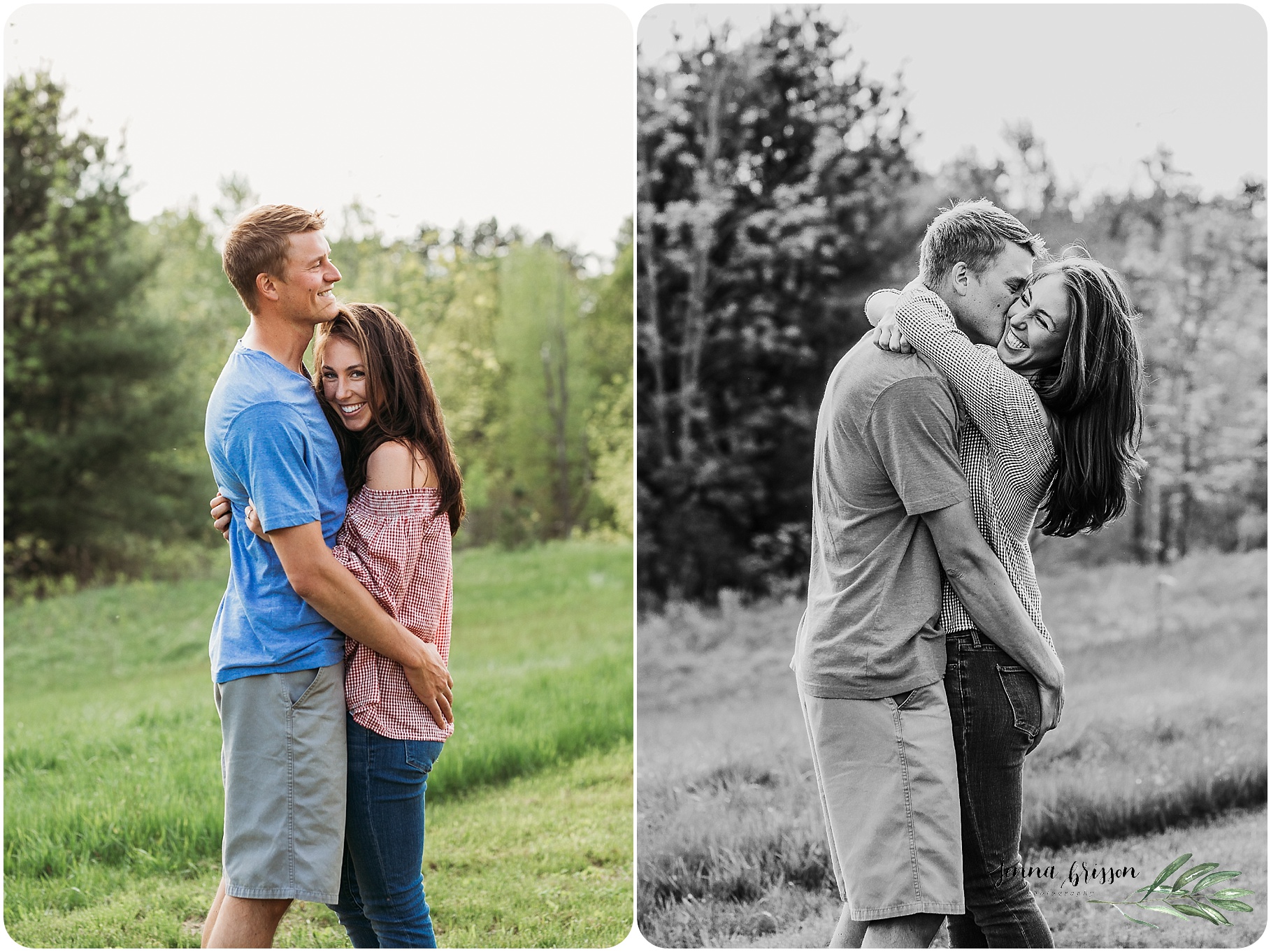 Vermont In Home Engagement Session 3 - Jenna Brisson Photography