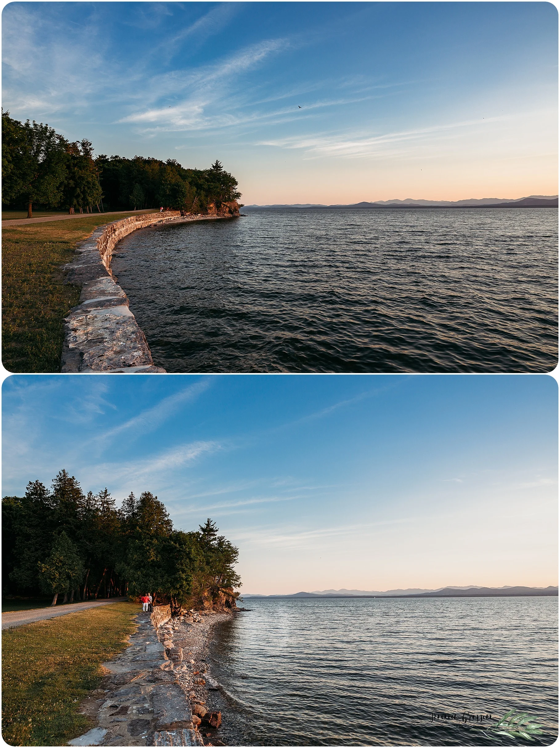 Vermont Engagement Photography - Jenna Brisson - Shelburne Vermont