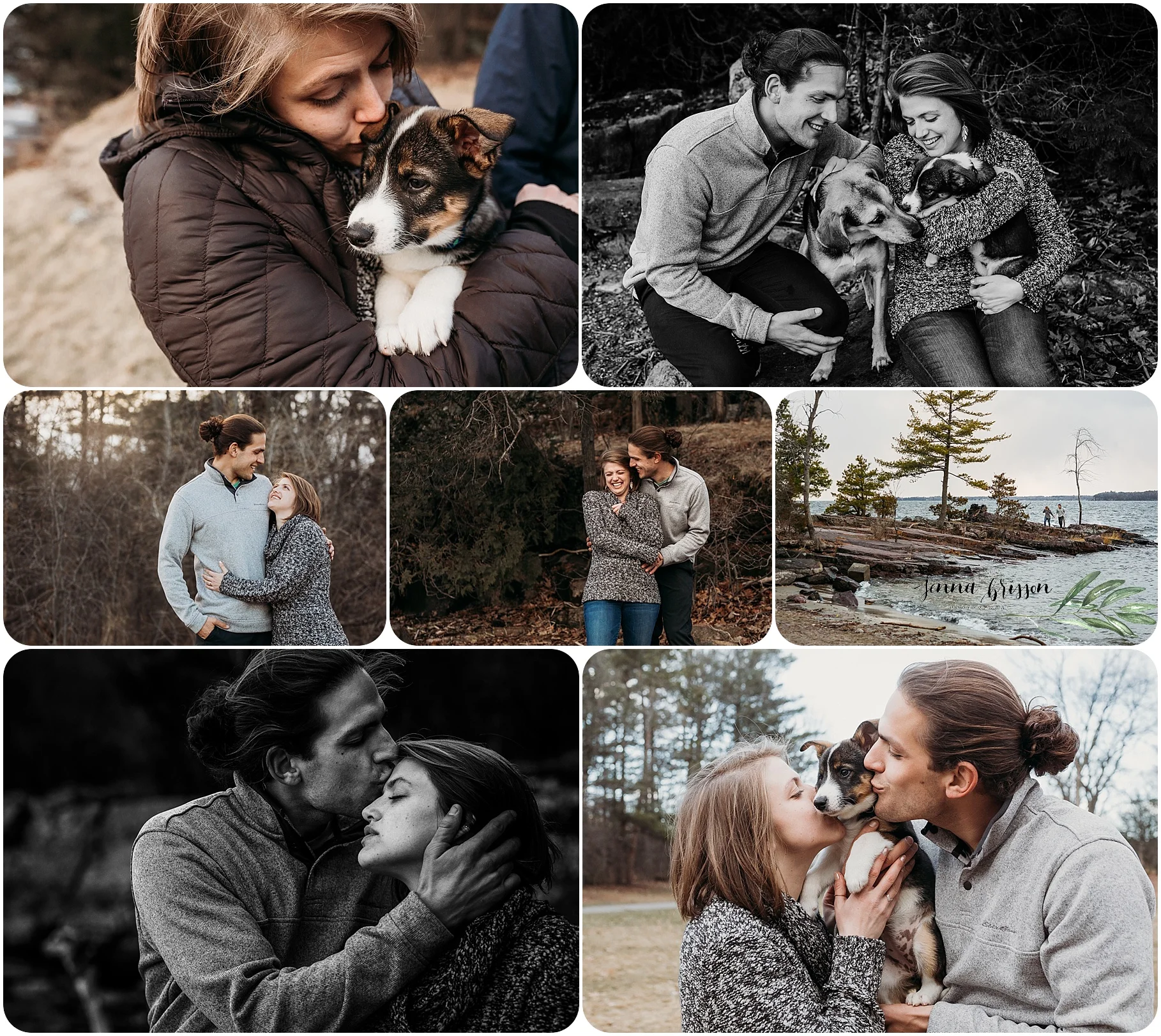 Oakledge Park Engagement Session, Vermont