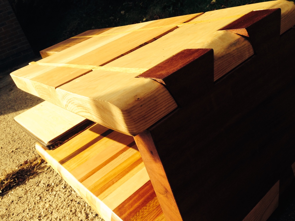 Mixed Wood Joinery Side Table