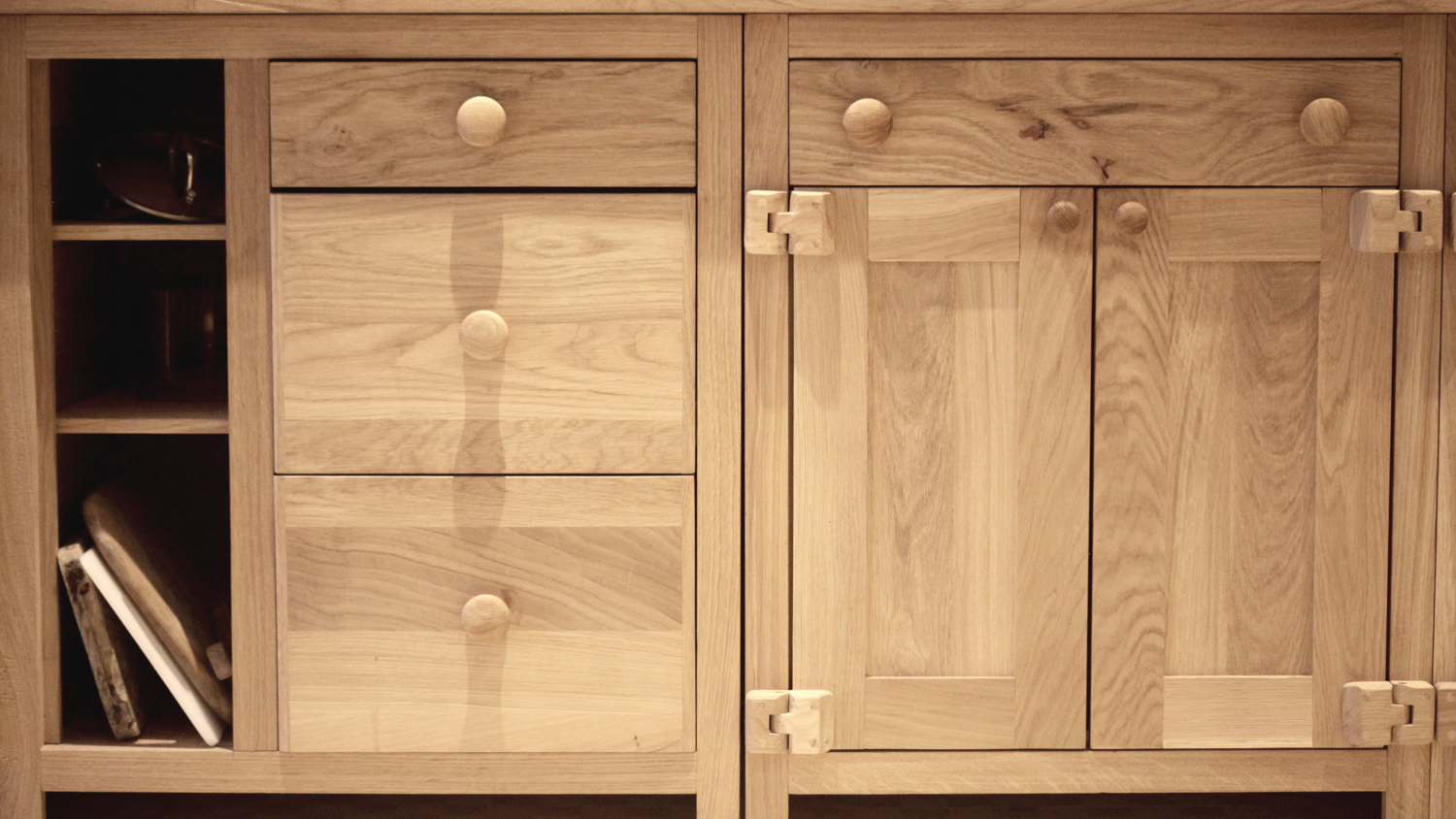 Bespoke Rustic Oak Kitchen Custom Off The Shelf