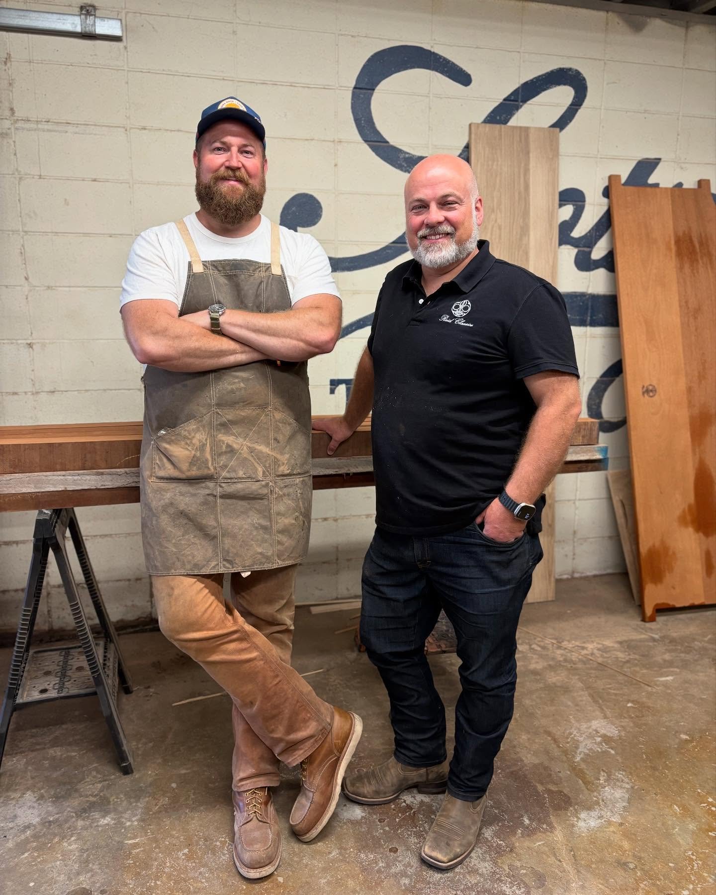 Whew, another incredibly busy week for @sugarberrykitchen and I!  In and out of the shop, winding it down with a build in Laurel with Ben.  Thanks @scotsman.co for the shop time and especially @erinapier for the hospitality and incredible supper.  Am