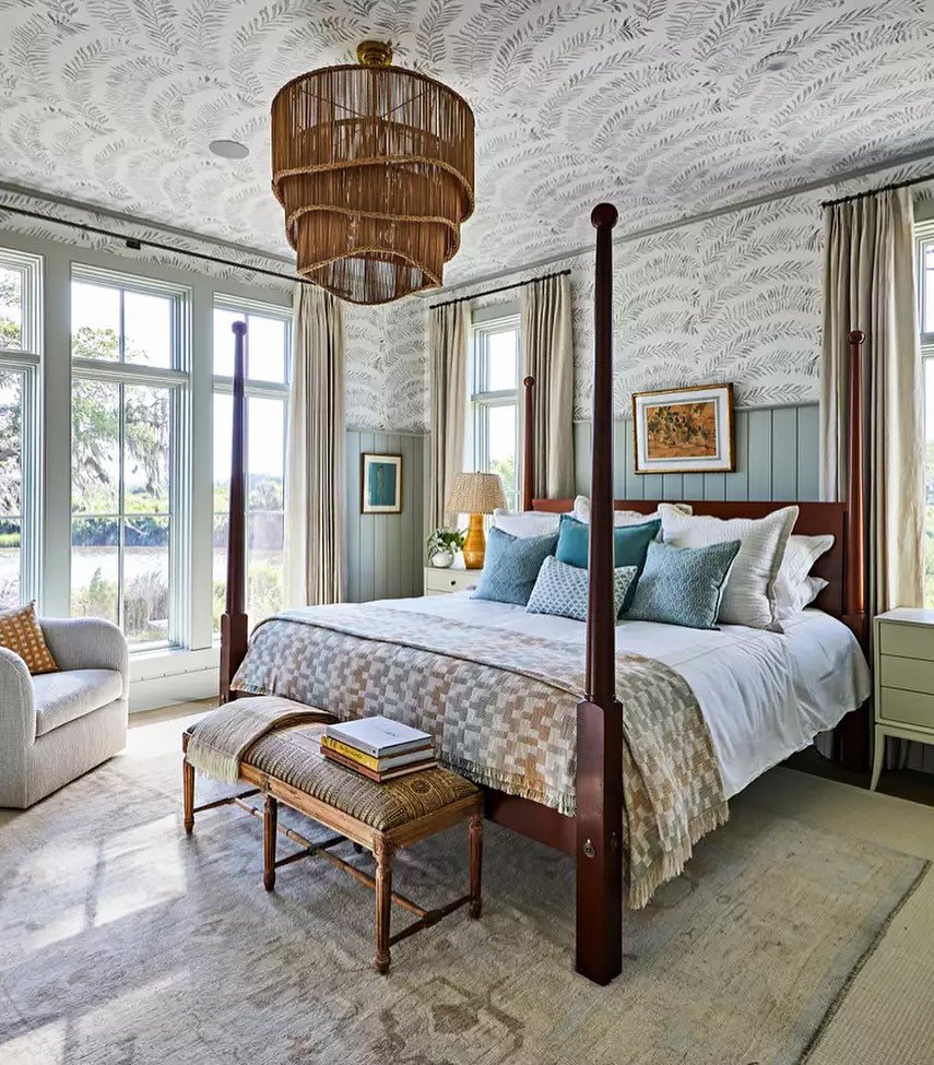 Under the oaks. 😌 Our favorite room from the 2024 @southernlivingmag Idea house. Looking forward to this years house near Charlottesville, VA.  Opening soon!! #reidclassics #southernliving