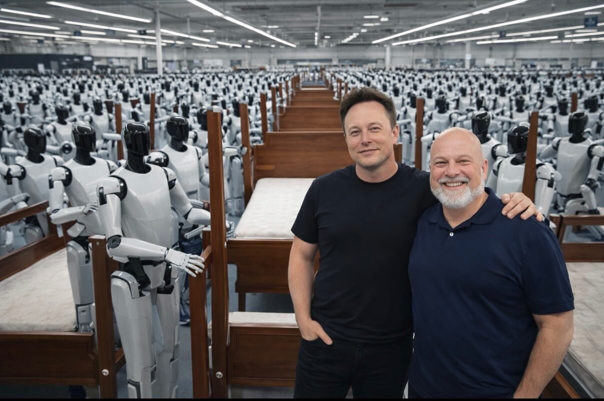 For nearly 90 years and four generations, we have been handcrafting the finest beds for the world.  Today, marks a new generation, with two day turnaround. 💫 Still handcrafted&hellip;&hellip; 🇺🇸 #thankselon #tesla #optimus  #ReidClassics