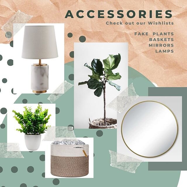 As we begin operations in the studio, there are a few key things that we need in order to turn our clients homes into havens!🌿
-
This summer we will continue to post vision boards like these. If you&rsquo;d like to partner with us through donation, 