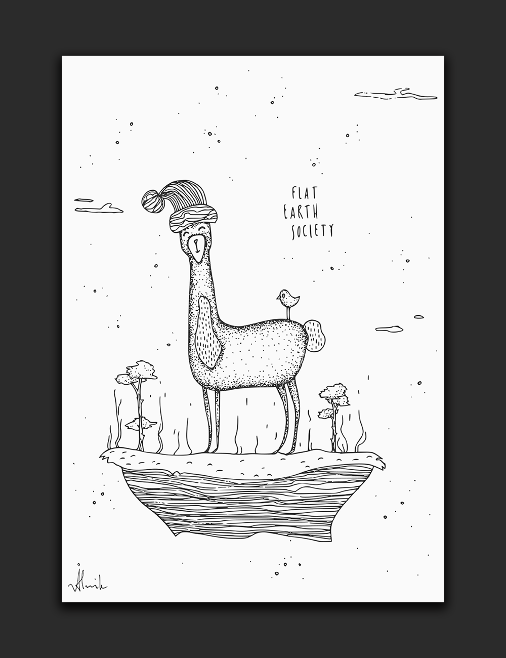 Flat Earth Society - Banana Llama