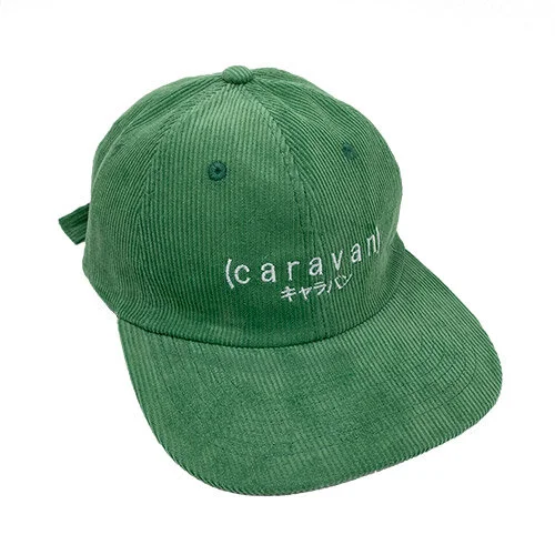 KAWAII - Mint Corduroy Hat
