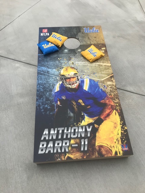 Custom UCLA Cornhole