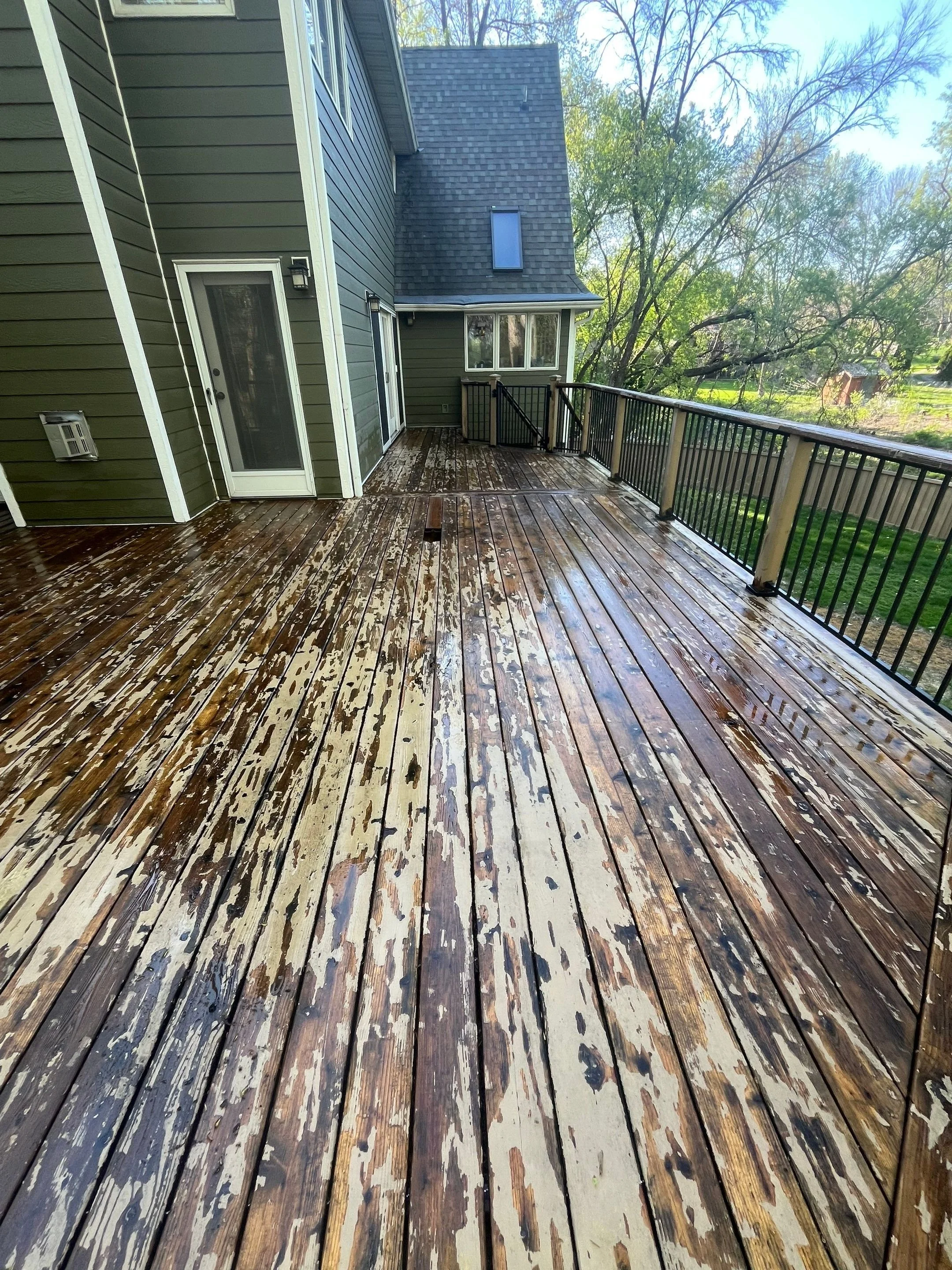 Peeling Deck Twin Cities Minnesota