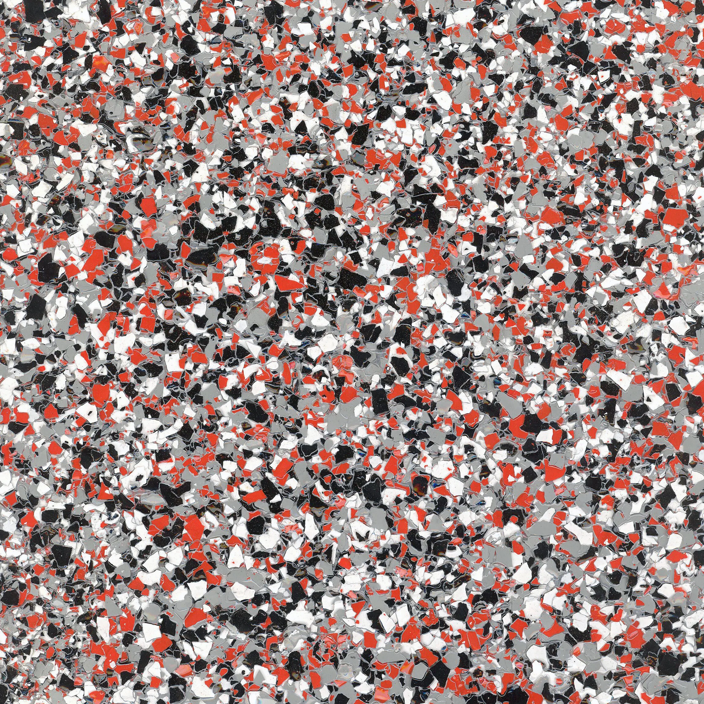 Harley Mix Garage Floor Coating Flake Blend