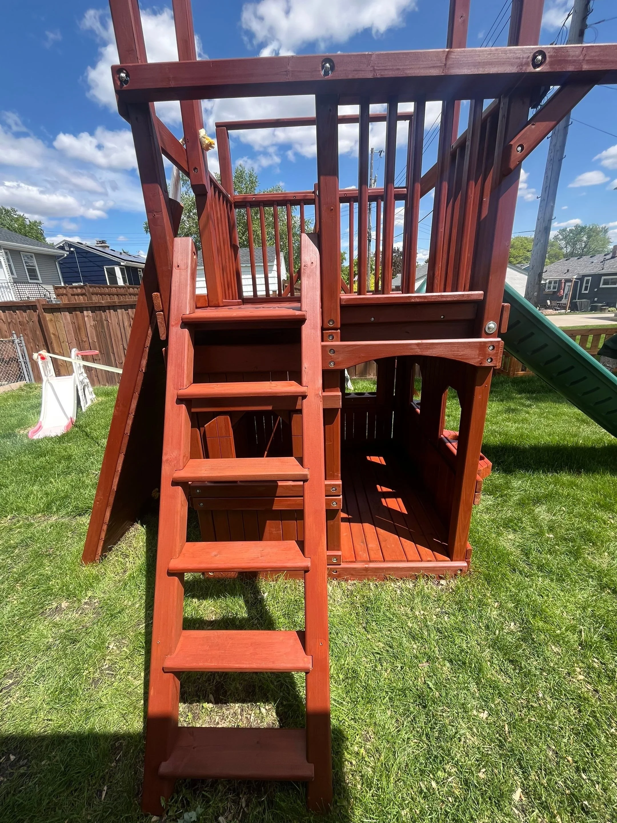 Kids Playset Refinishing Twin Cities