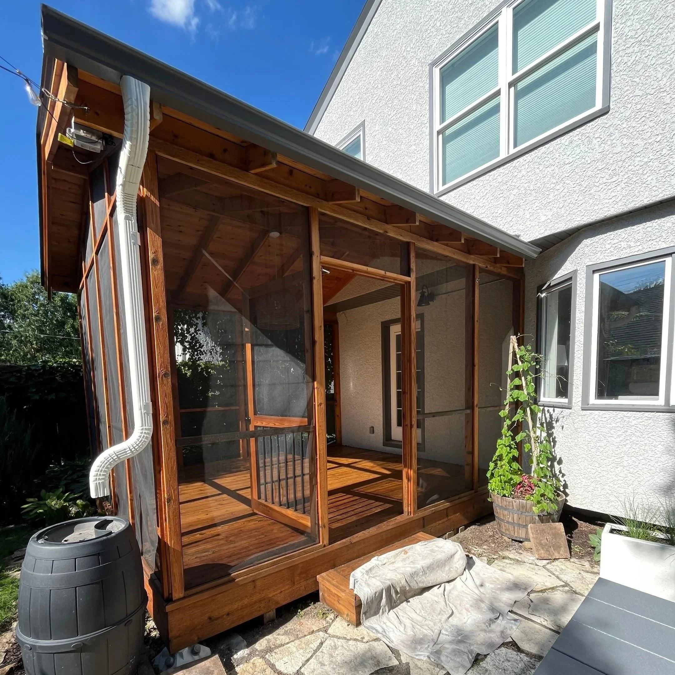 Refinished gazebo Twin Cities