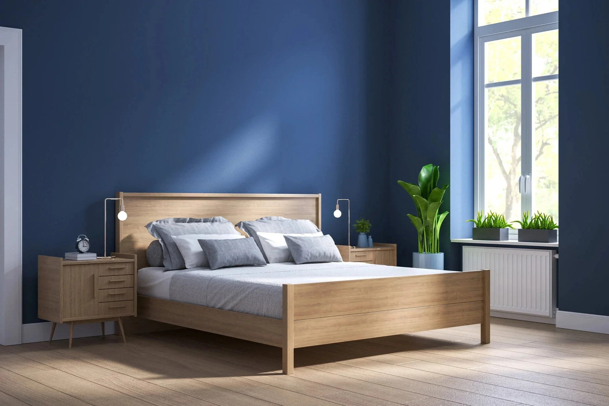 Painted Bedroom Wall