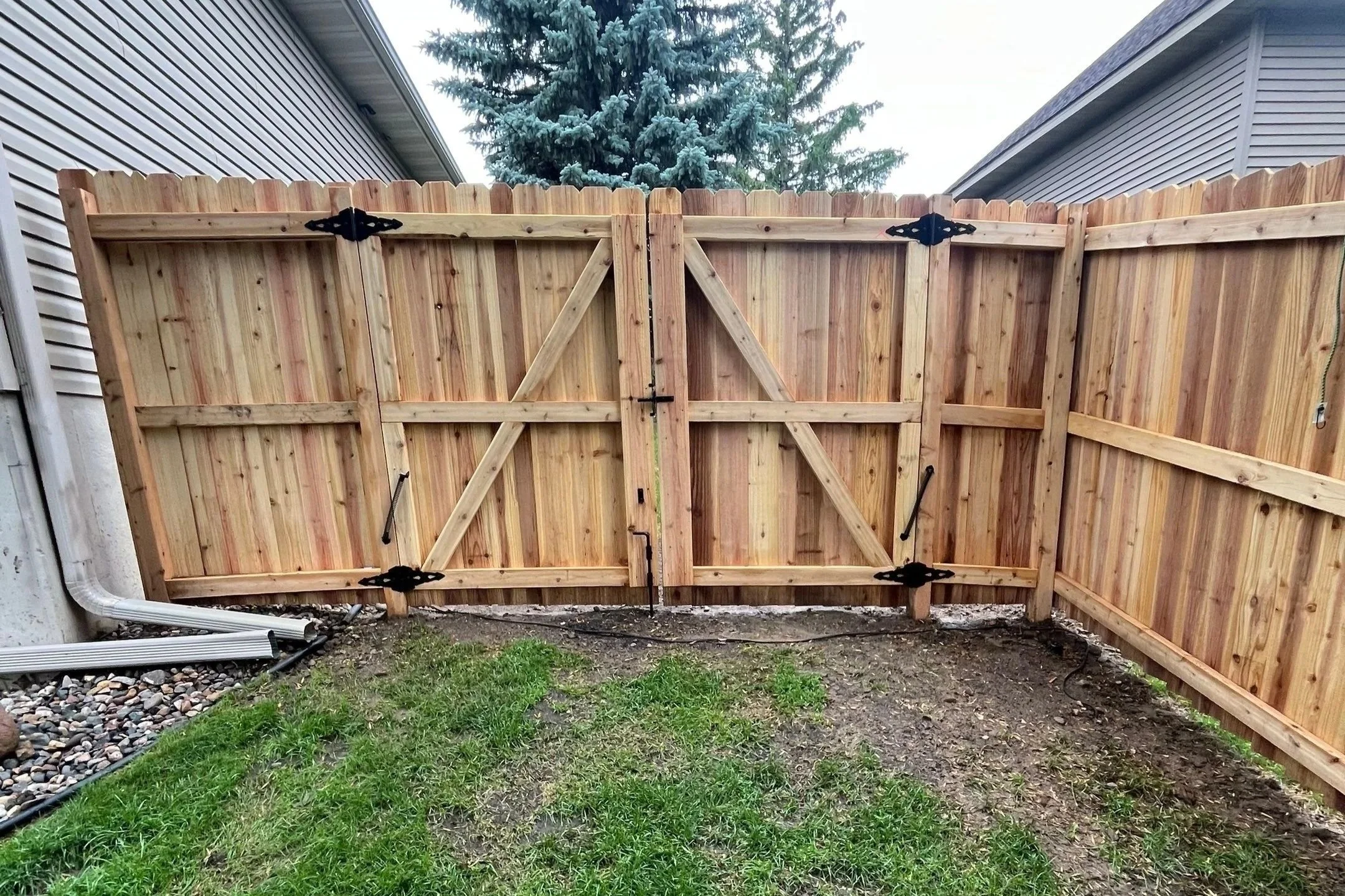 Before and after deck restoration project