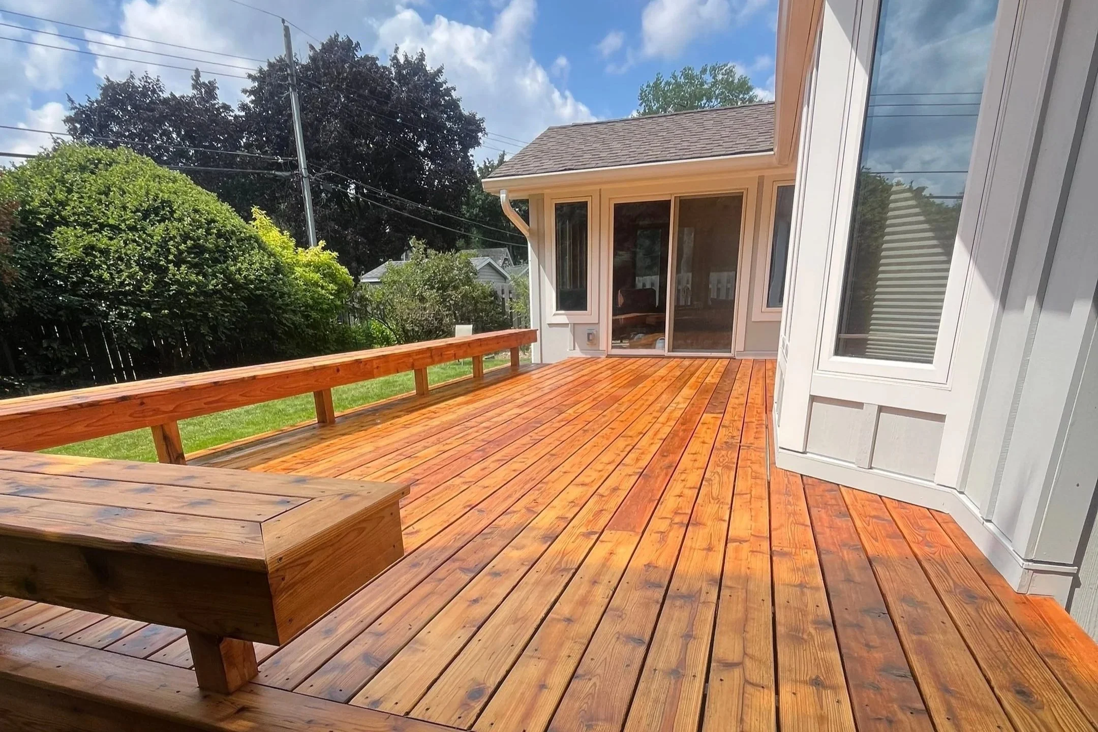 Stained deck Minneapolis-Saint Paul