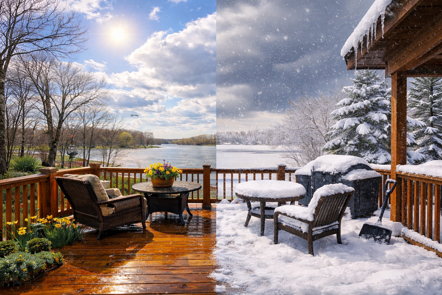 April Deck Prep Minnesota