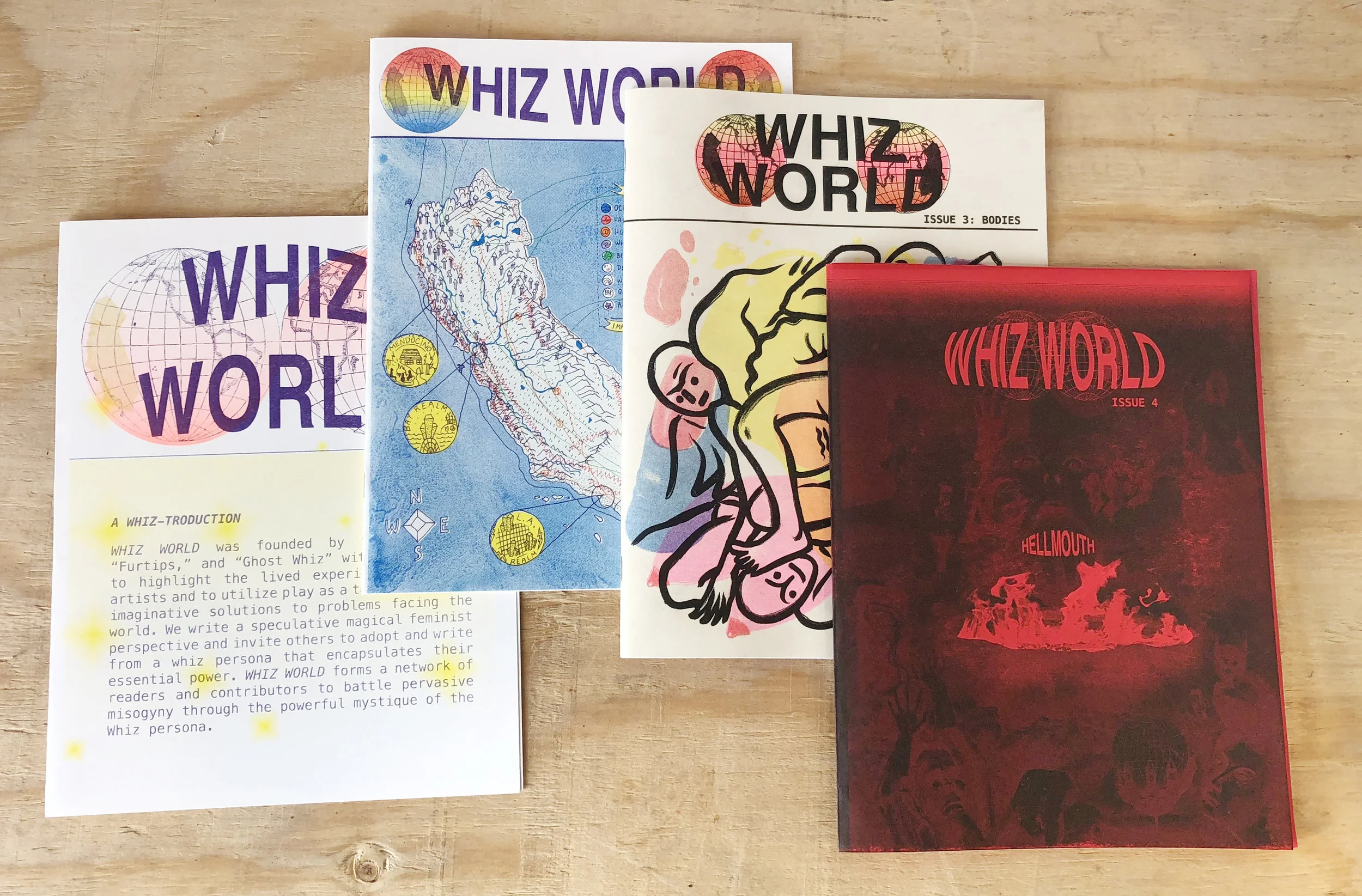Whiz World Issues 1-4