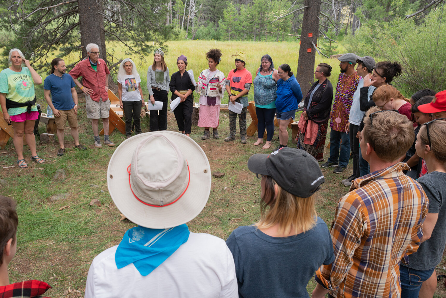  Greeting the directions in a place-based grounding by Wind of the Whizzes 