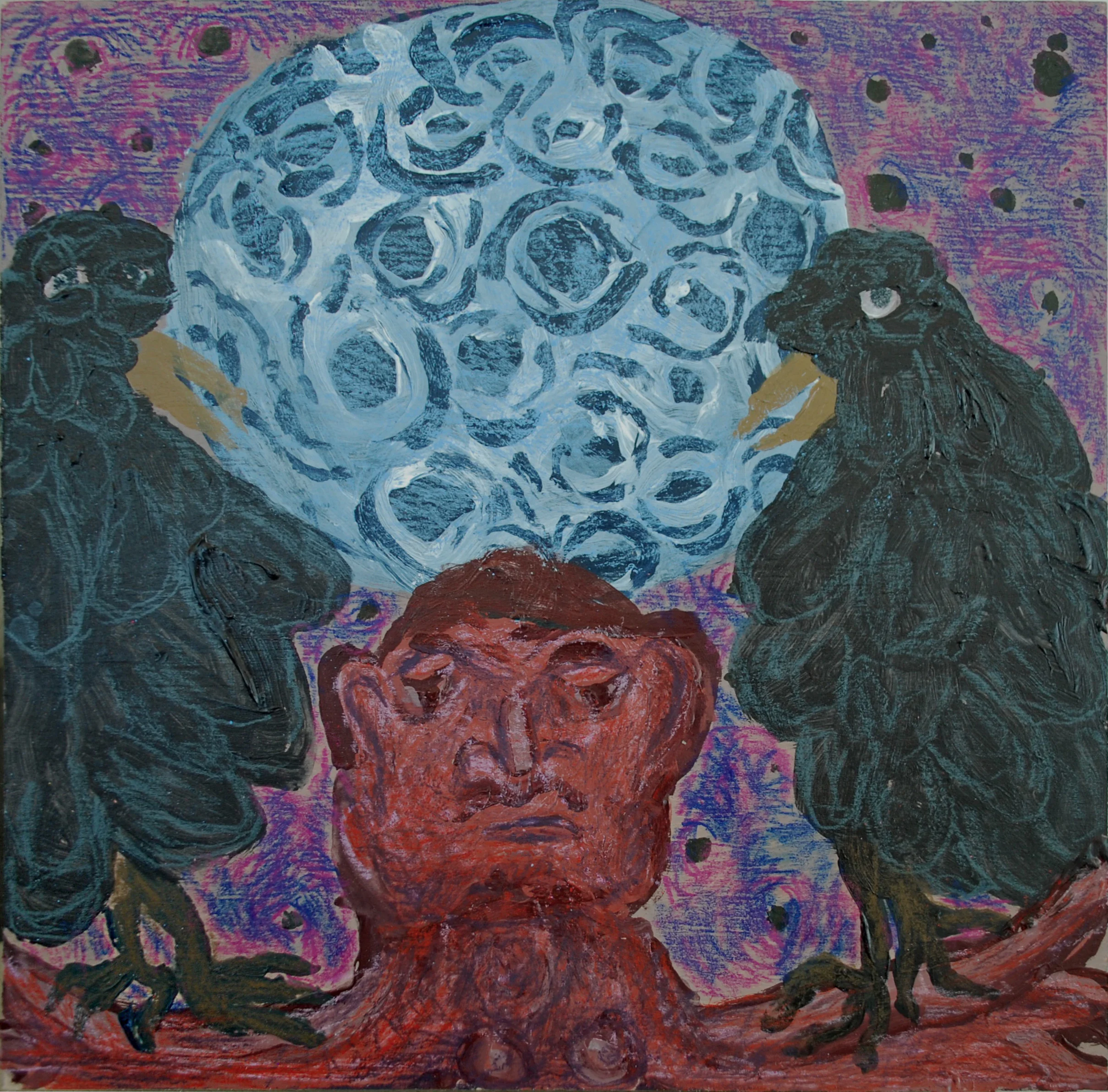 ", acrylic and colored pencil on panel, 2019.jpg