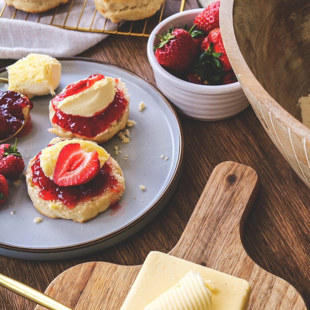 💝Wishing all the mum&rsquo;s the most happiest of Mothers Days. ⁣
 ⁣
How are you celebrating the day?⁣
 ⁣
We think the perfect way is with the most delicious of homemade scones made and served with our multi award winning butter💝 ⁣
 ⁣
Winner of⁣
3 