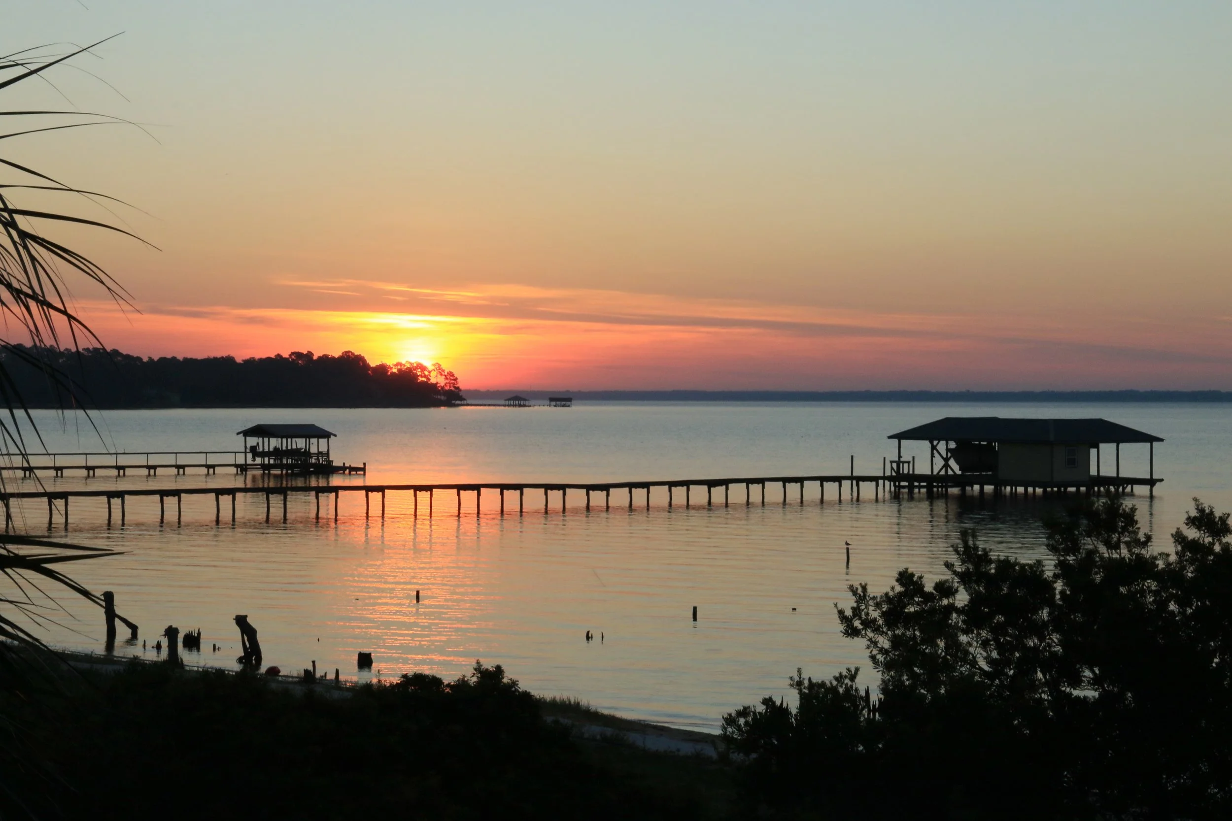 Sunrise on Perdido Bay