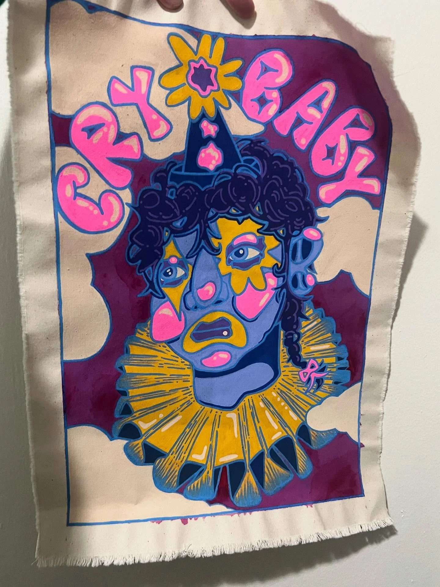 Back piece comish! 🤡💧💞🪅