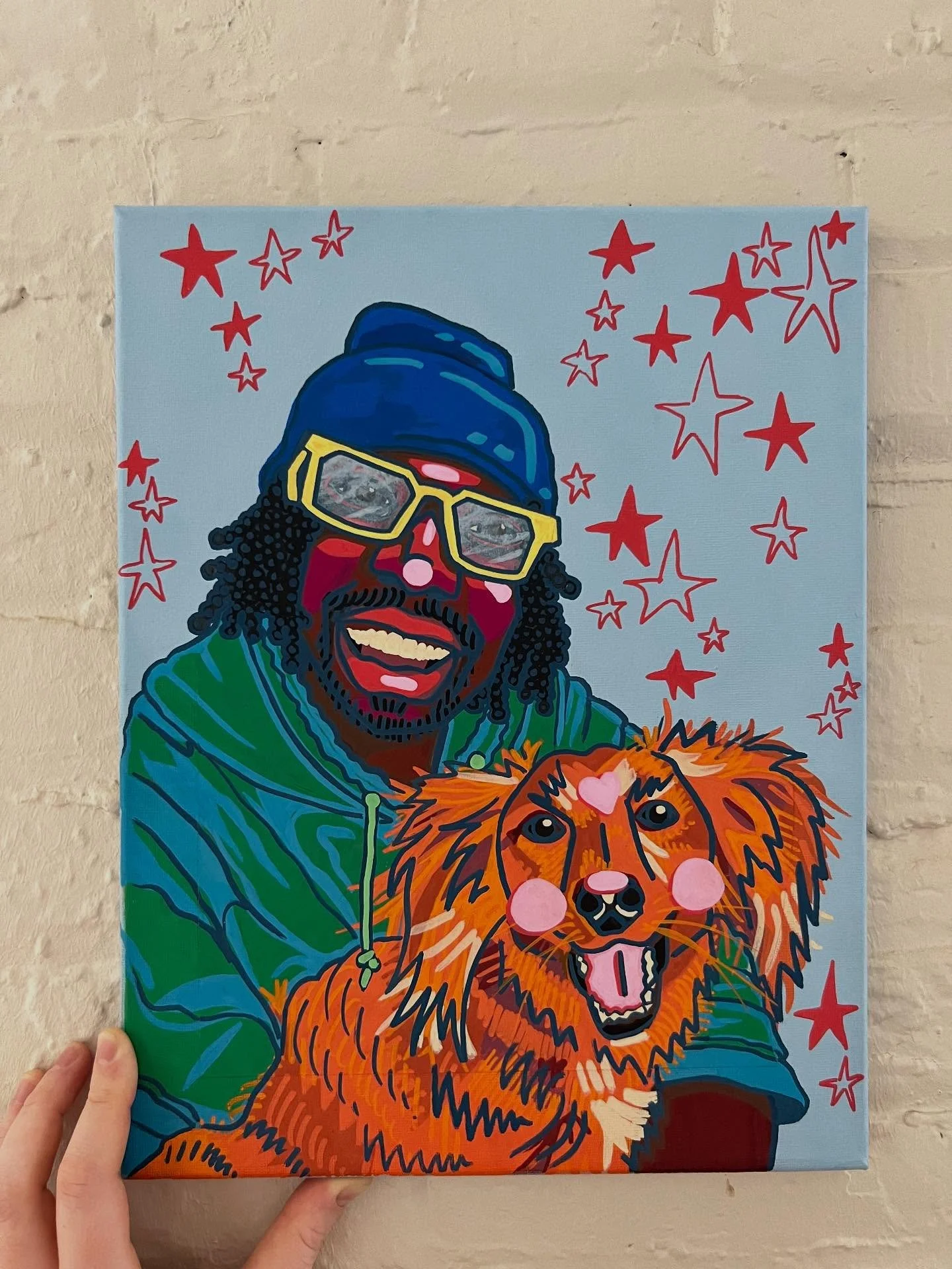 A Comish of James and Luna ❣️🐕🌙