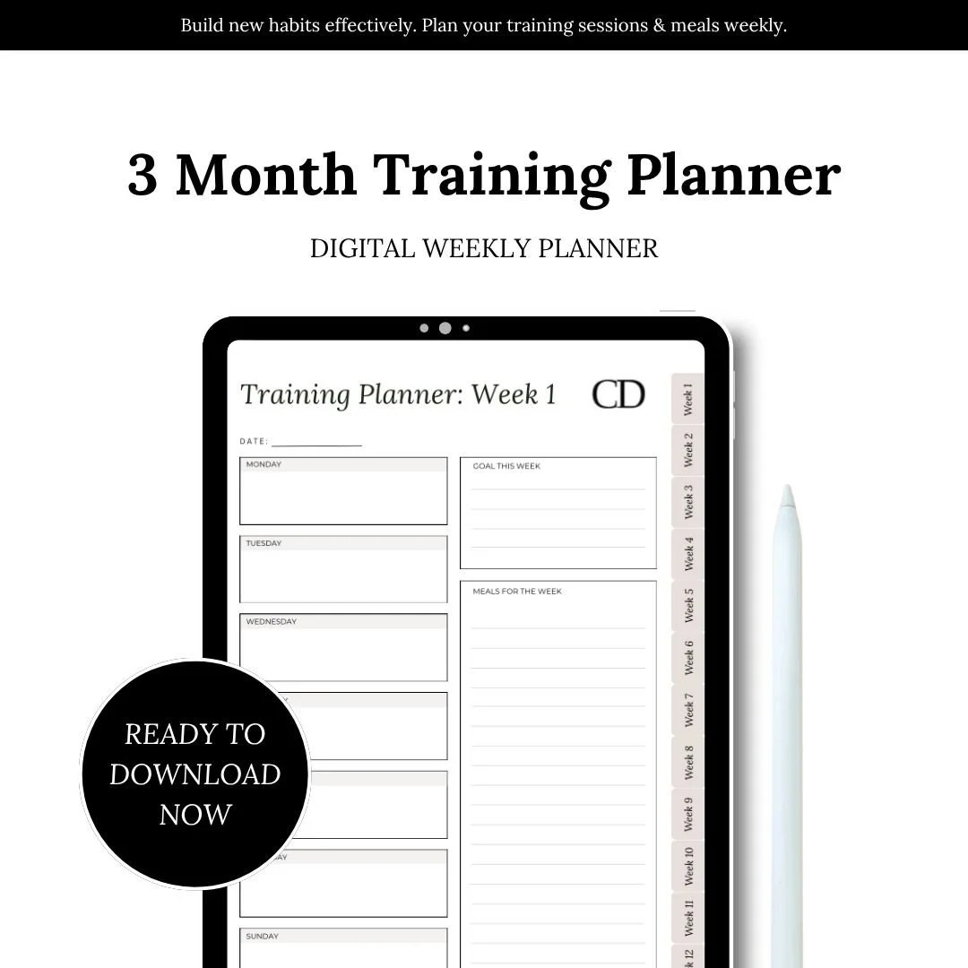 3 Month Training Planner