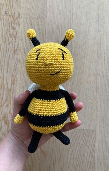 Biene Billy - eine Häkelanleitung
