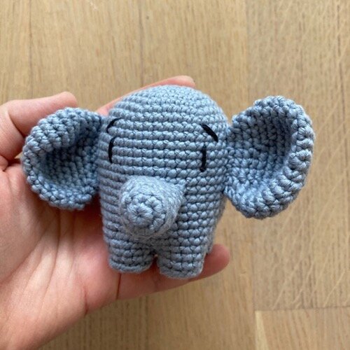 Häkelanleitung Edith Elefant