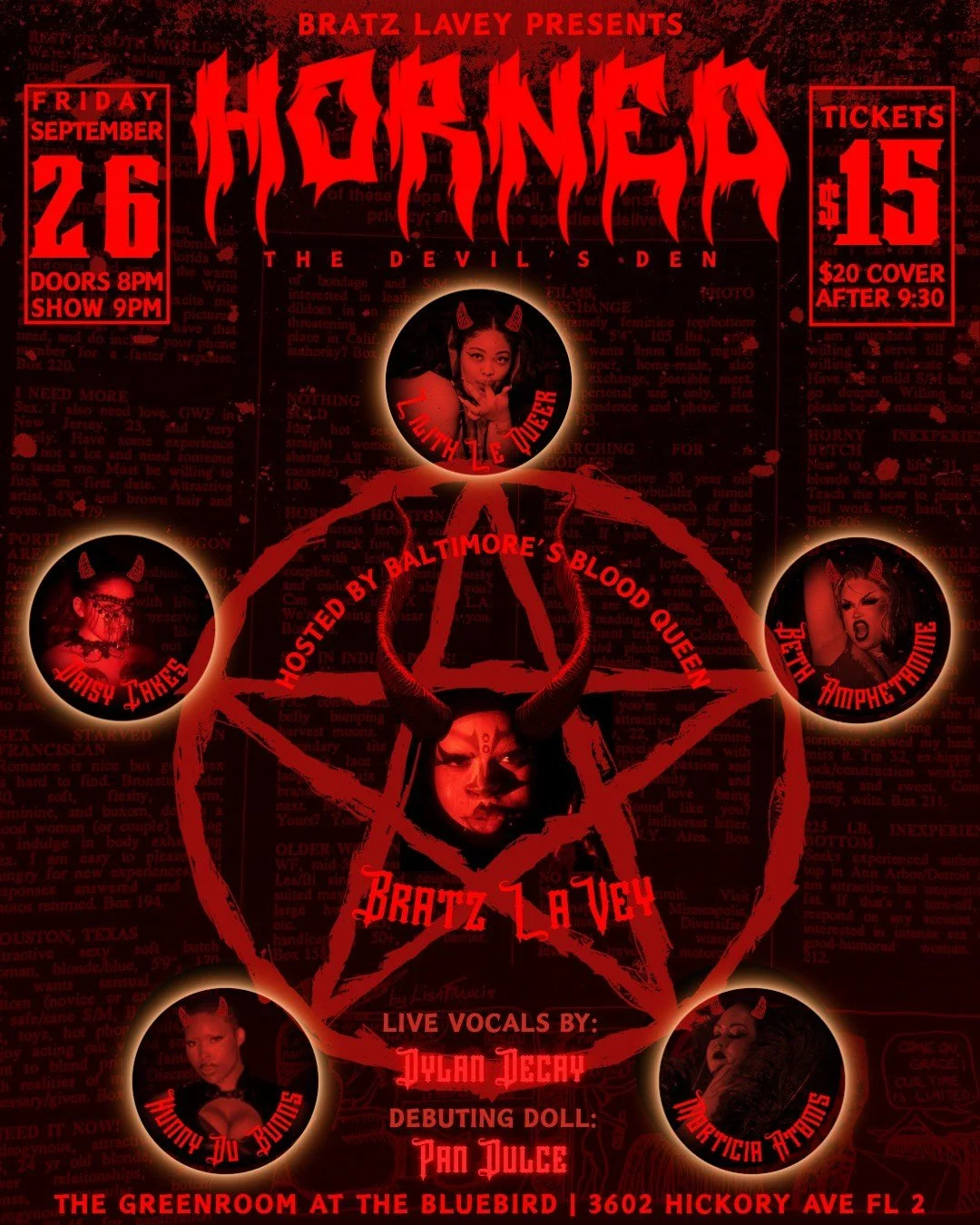 Horned: The Devils Den - Burlesque by Bratz LeVey