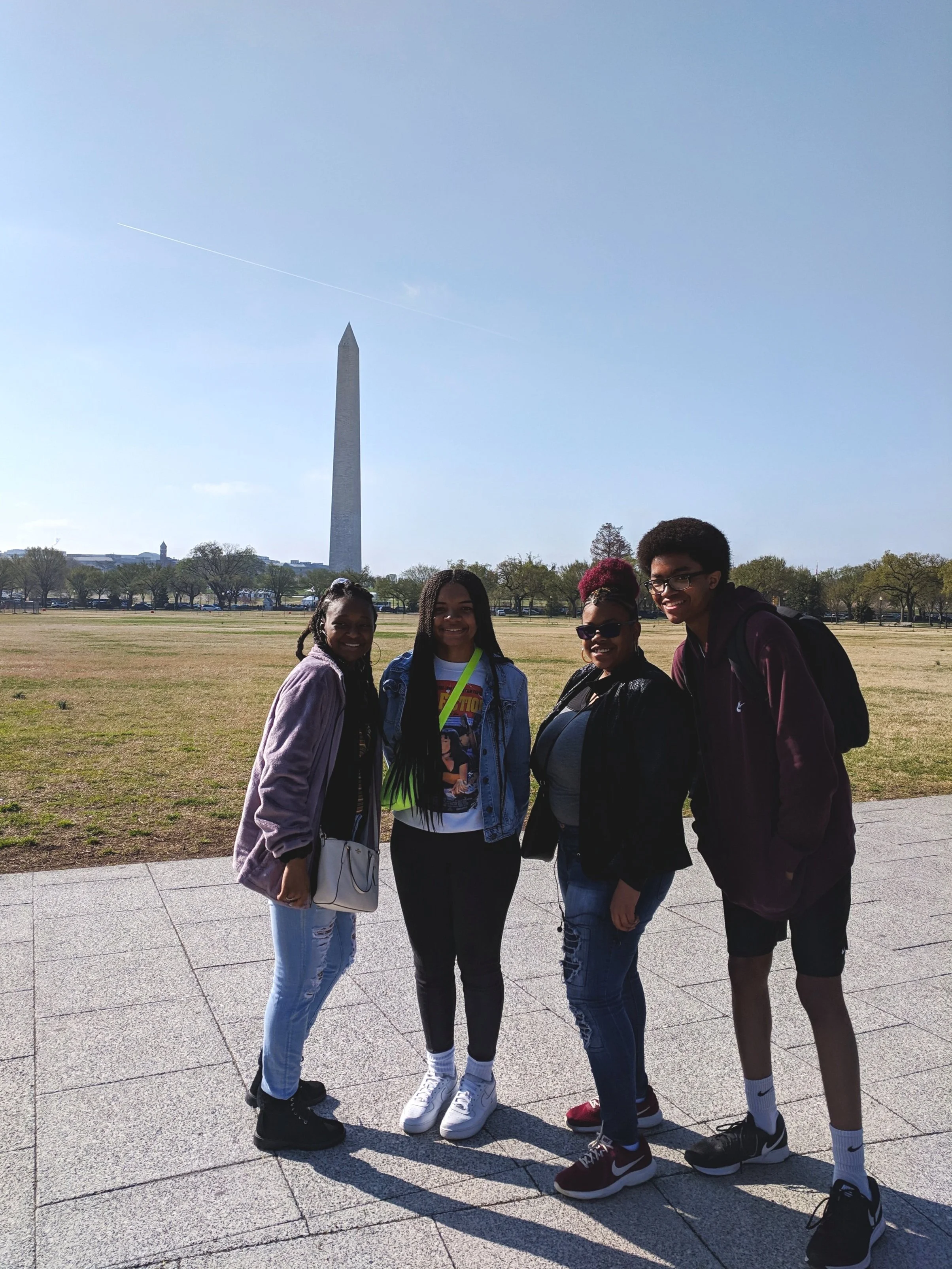 2018-2019 Grand Prize Winners at the Washington Monument.