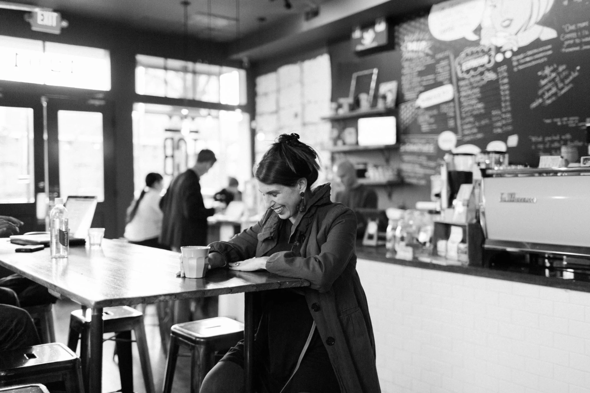" Coffee With Devon Haynie " by Laicie Heeley at Inkstick media. 