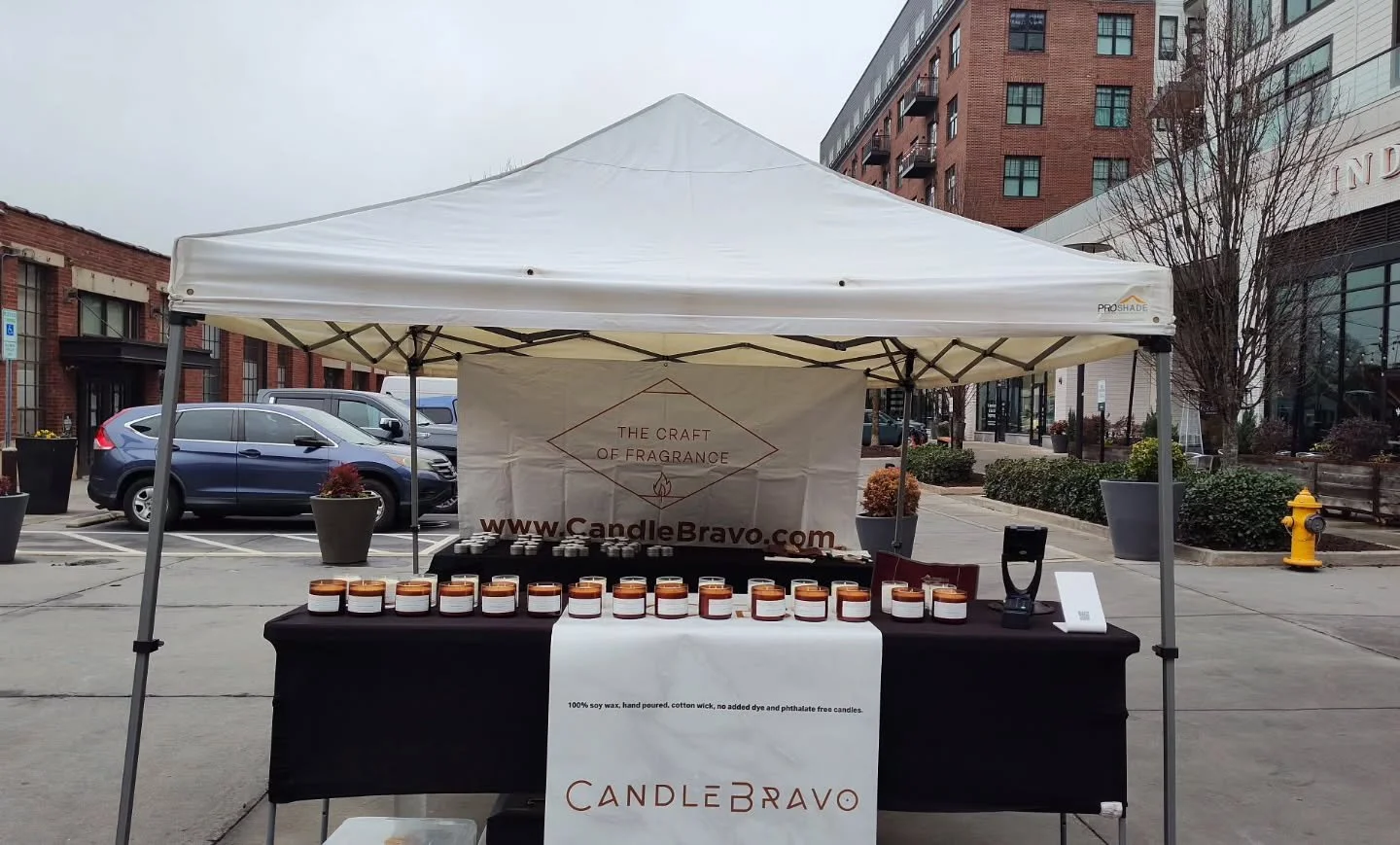 Be sure to visit and smell our new scents, Mandarin + Neroli &amp; Pepper + Patchouli! #southendmarketclt #charlottesgotalot #charlottenc