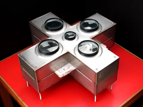 From the series: Temporal fragments. Object - Press. No. 09. 10 in x 20 in x 20 in. 2007