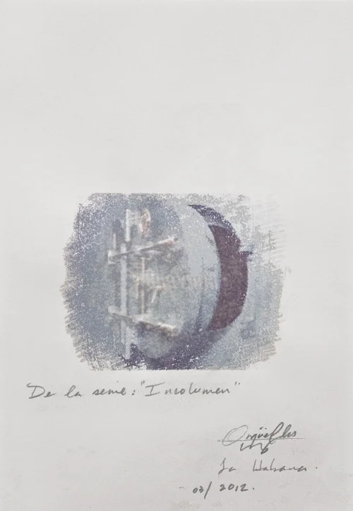 From the series: Incolumen. Ink on paper. 11 in x 8 1/2 in. 2012