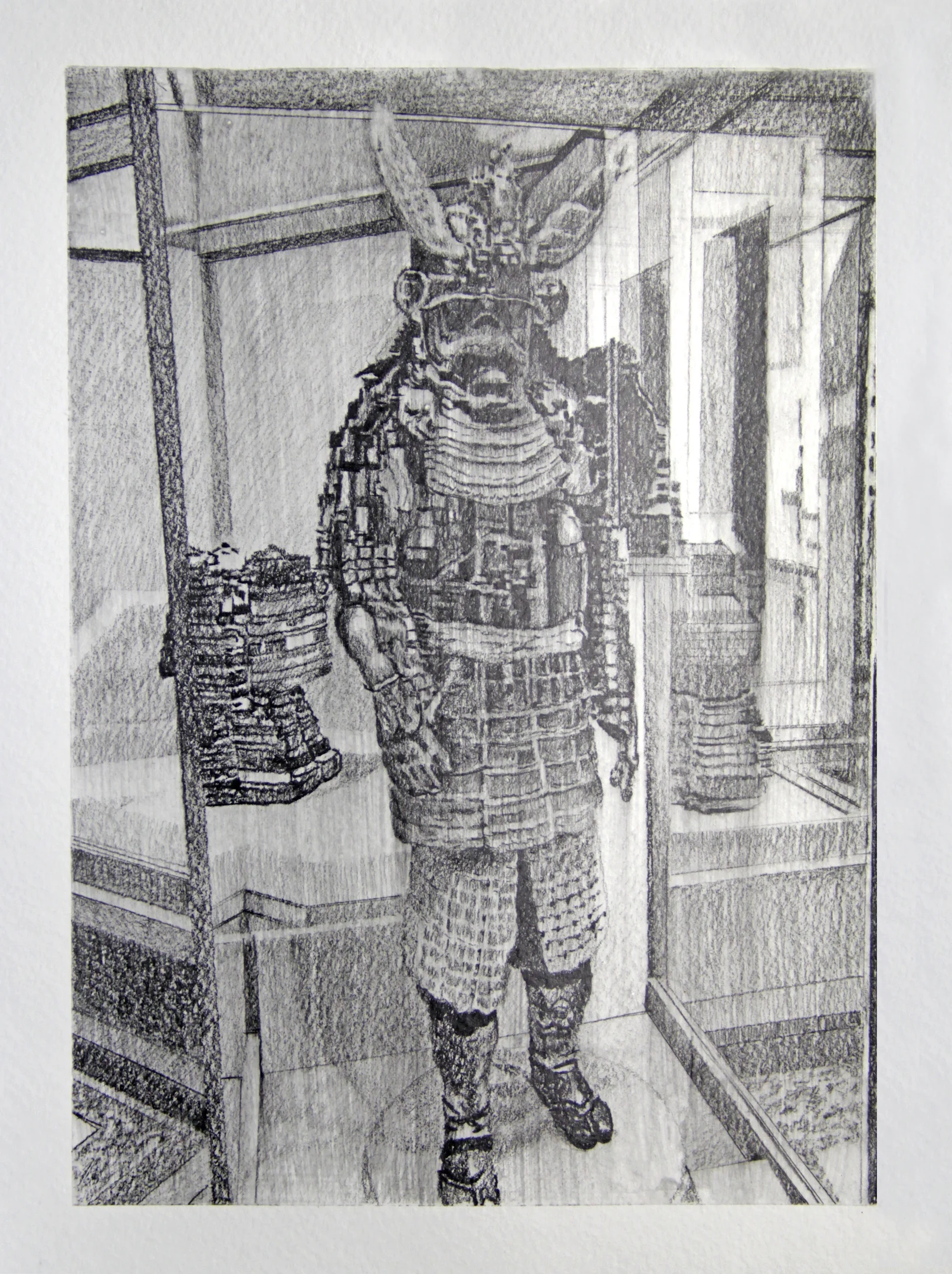1. From The series: Full time artist- ruins # 2. Japan. Metropolitan Museum. NY