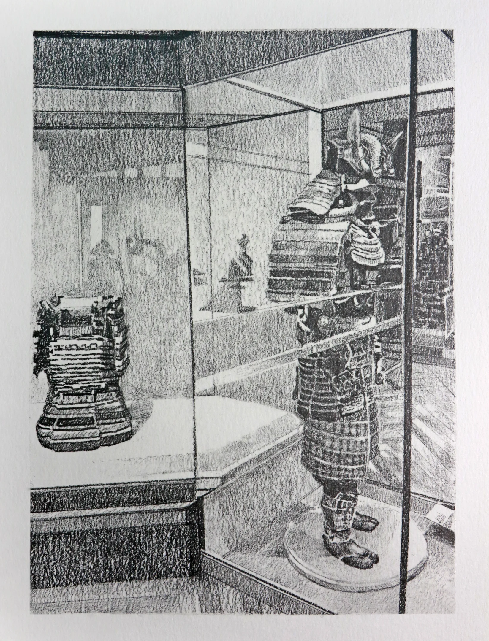 From The series: full time artist- ruins # 4. japan. Metropolitan Museum. NY