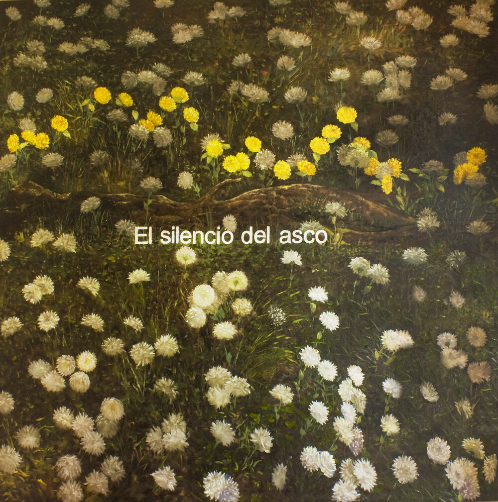 The silence of disgust. # 1. oil on canvas. 53” x 53”. 2011.