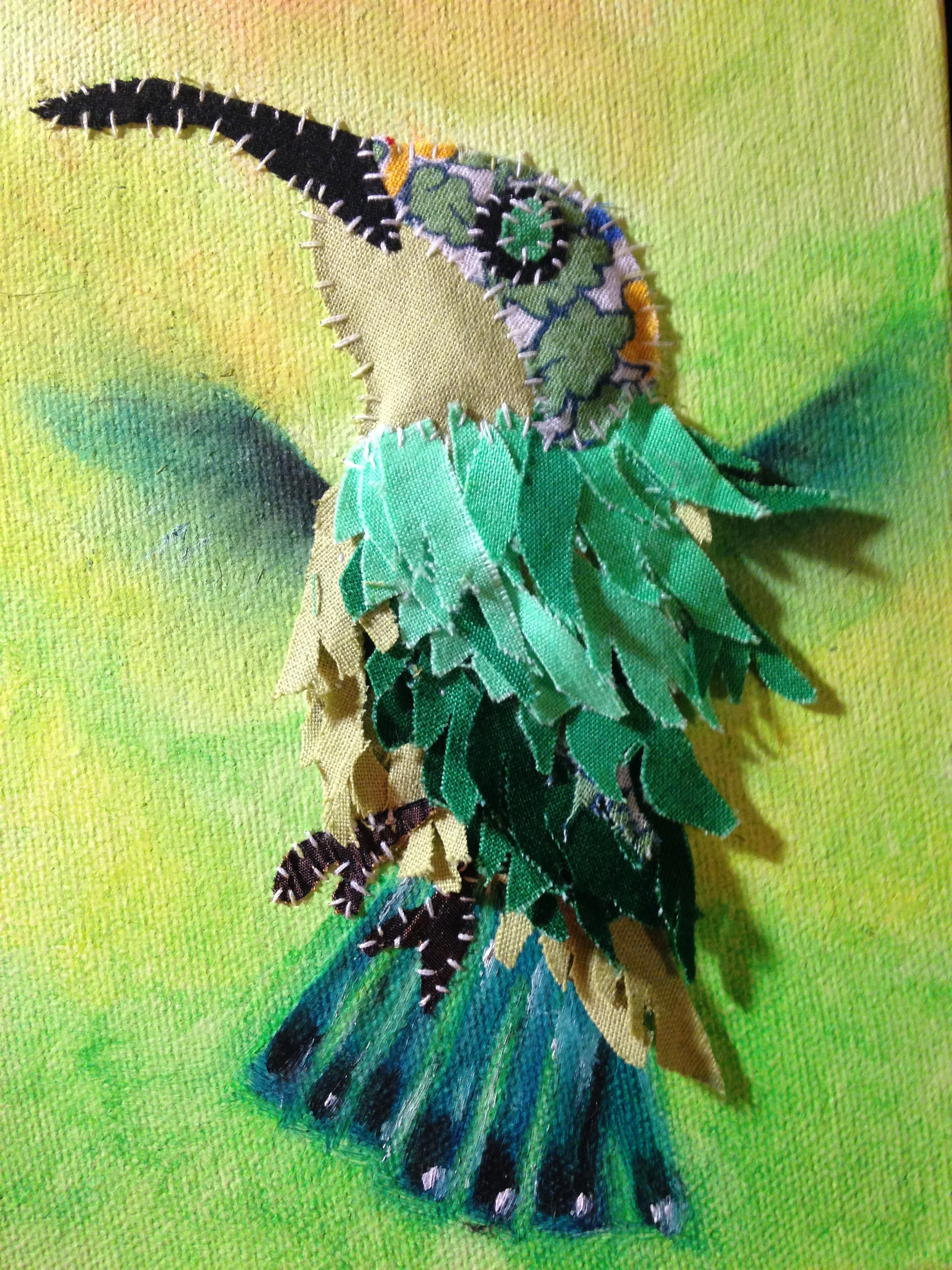 Millie the Hummingbird always in flight