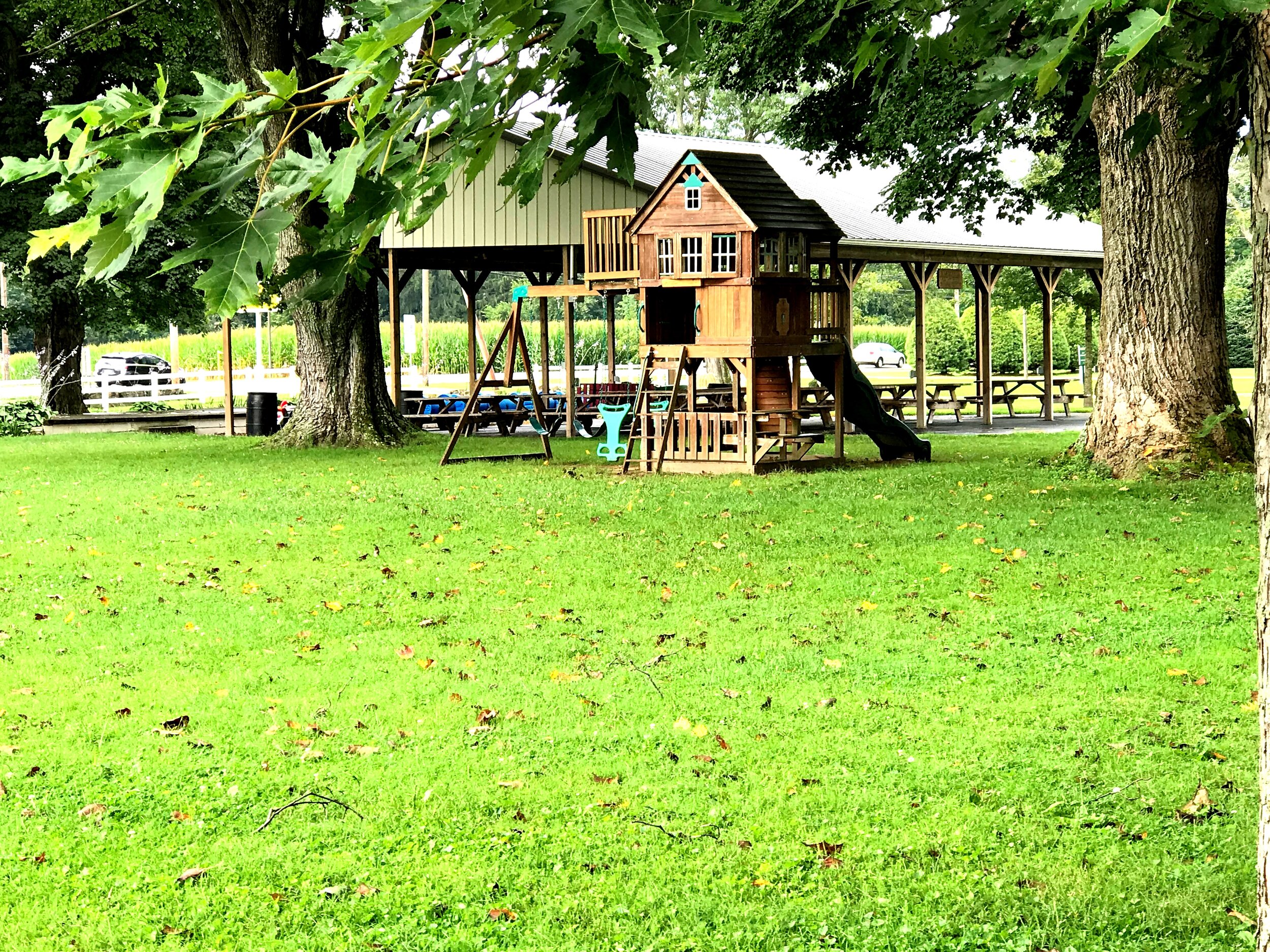  The Warsaw Retreat Center features several playground areas for children of ages 