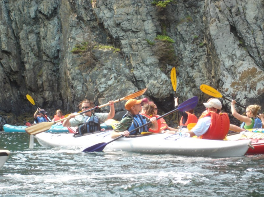 Kayaking in Newfoundland, 2005