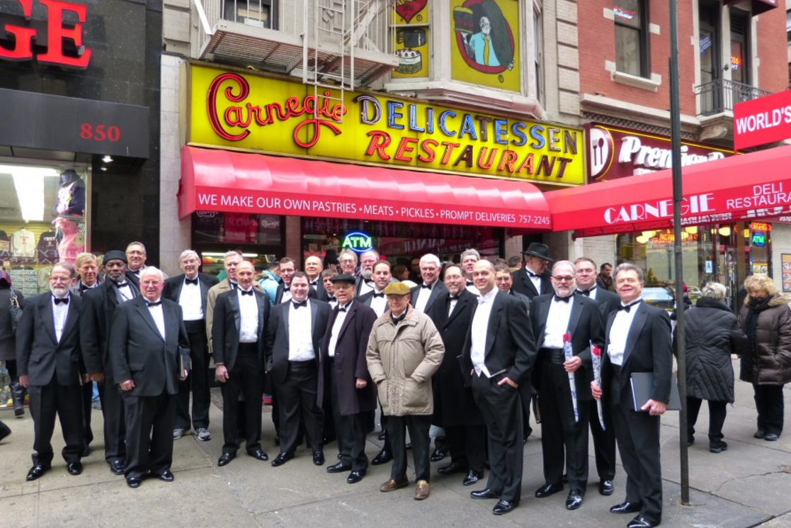 Just across from Carnegie Hall, 2014