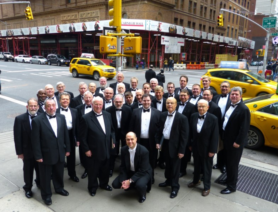 Outside of Carnegie Hall, 2014