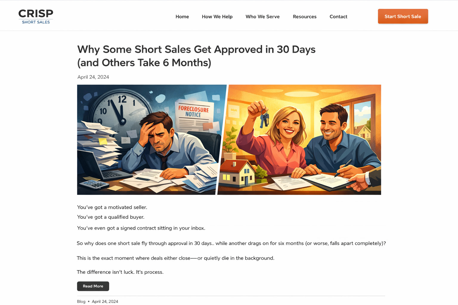 Why Some Short Sales Get Approved in 30 Days (and Others Take 6 Months)