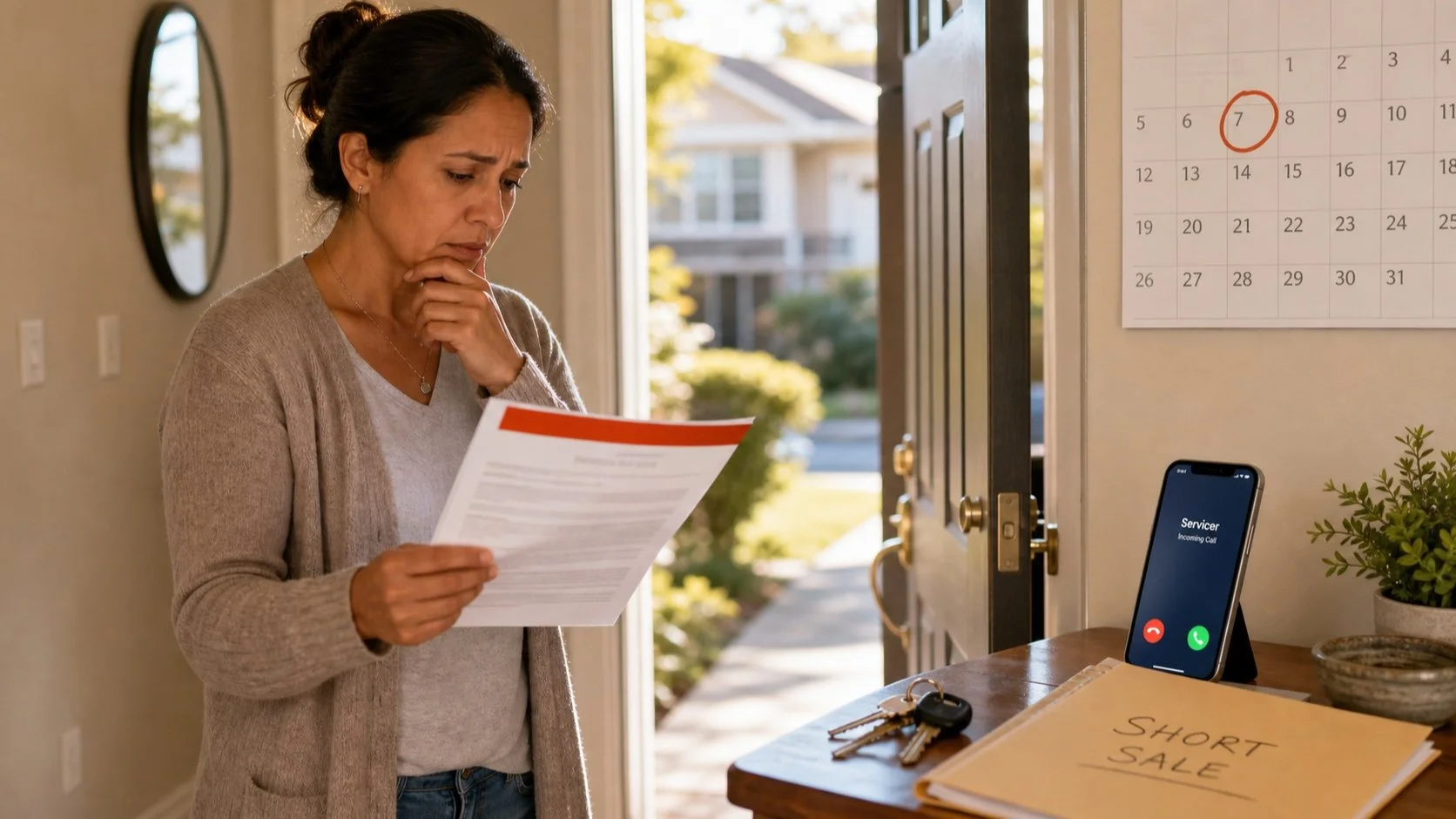 Short Sale or Foreclosure? 7-Day Checklist